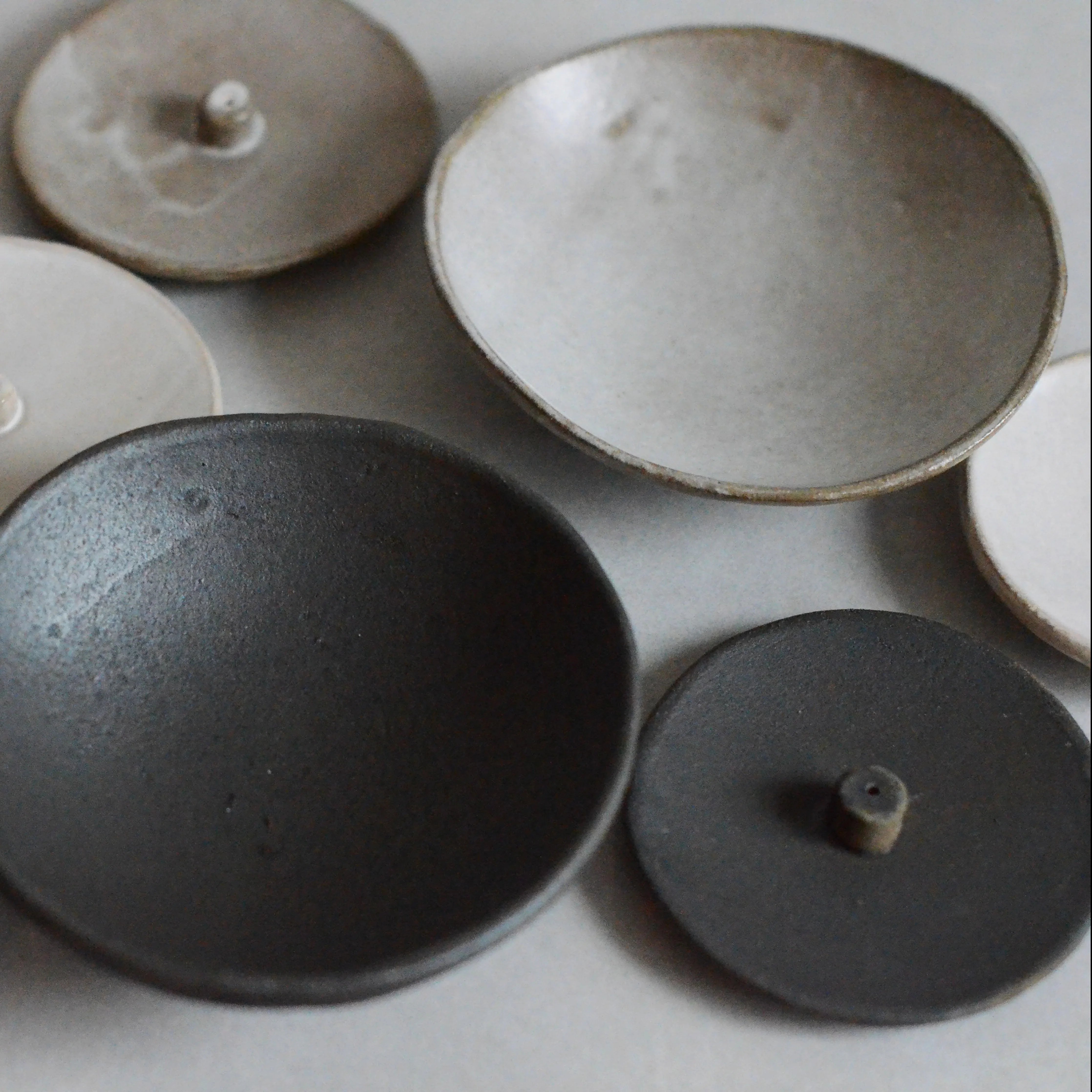 Sand Ceramic Incense Plate