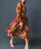 LET IT HAPPEN WOVEN ORGNZA MIDI DRESS
