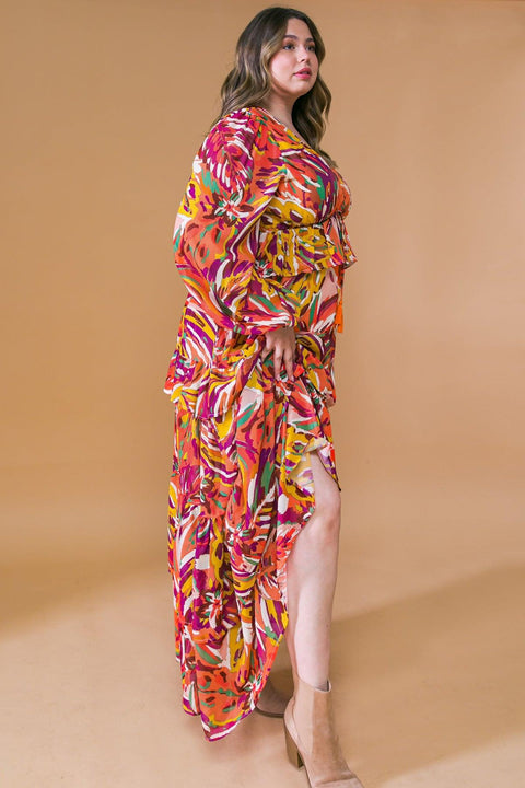 WONDERFUL SOUL WOVEN MAXI DRESS
