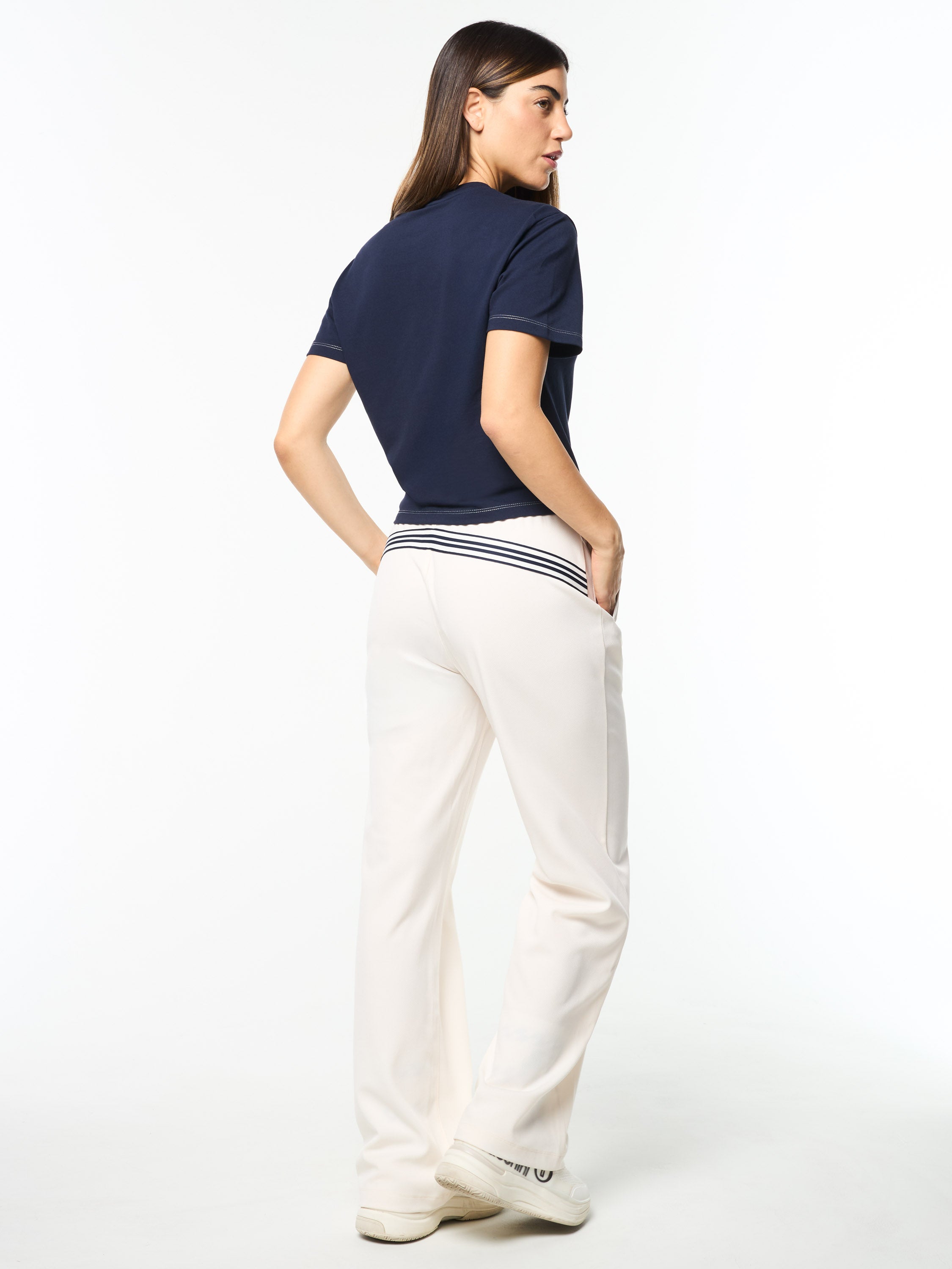 Sole Track Pant- Gardenia