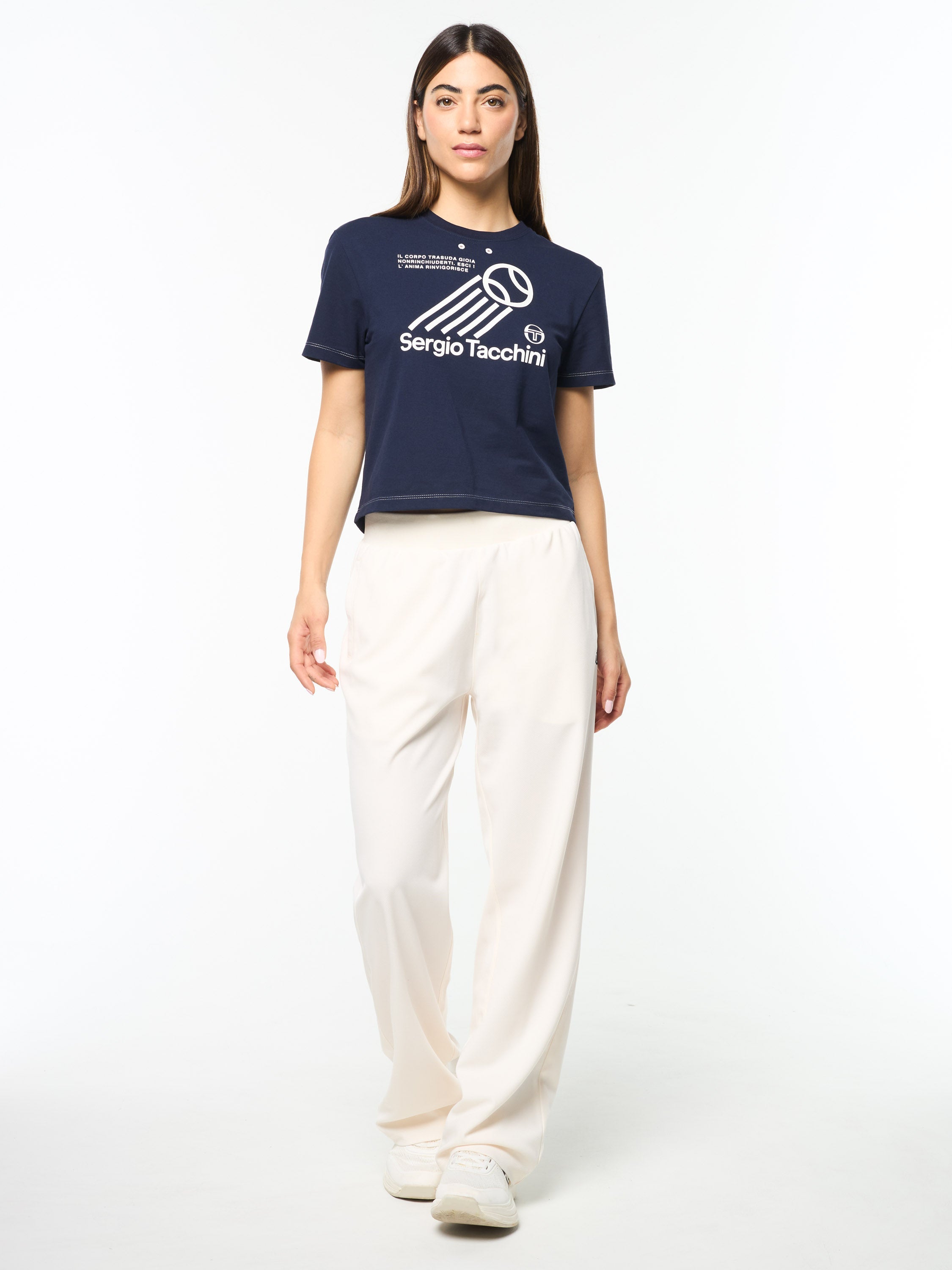 Sole Track Pant- Gardenia