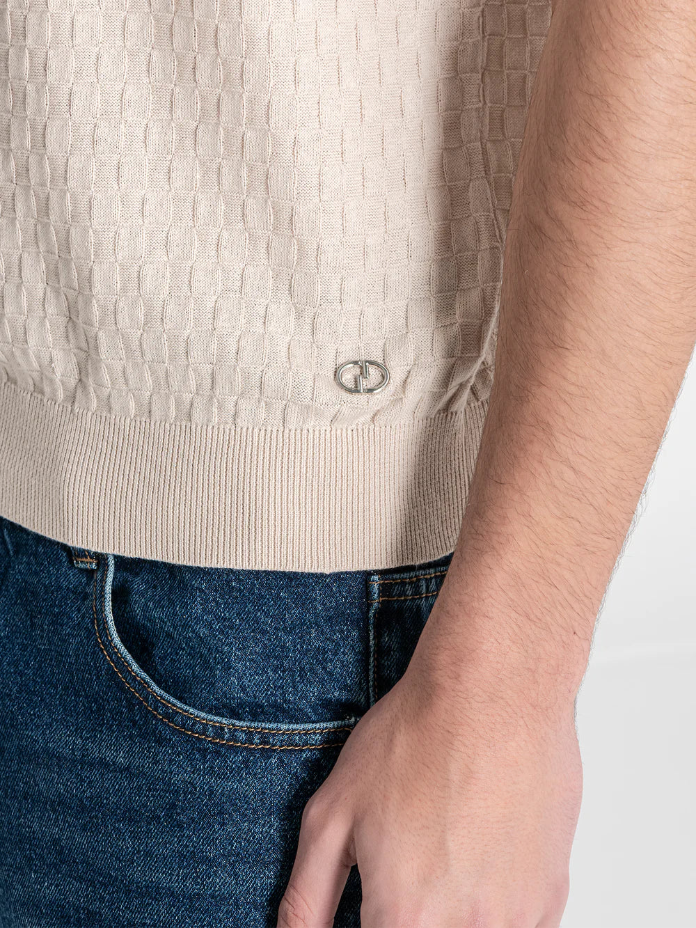 Squared Knit Tee