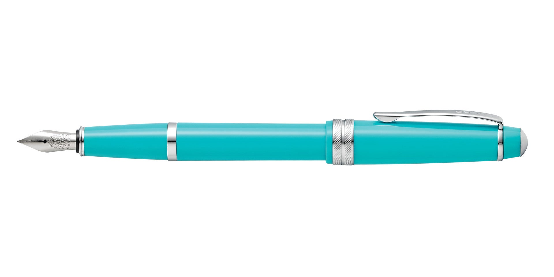 Bailey Light™ Polished Teal Resin Extra Fine Nib Fountain Pen