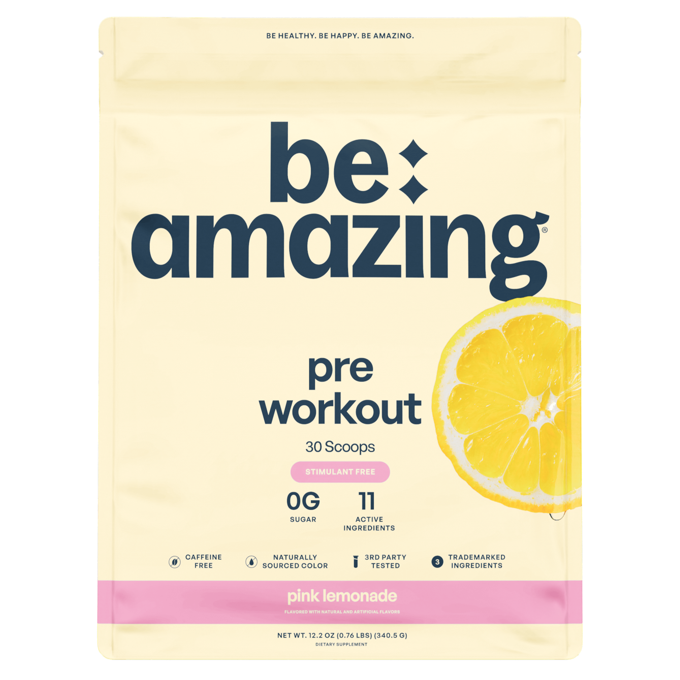 stimulant free pre workout