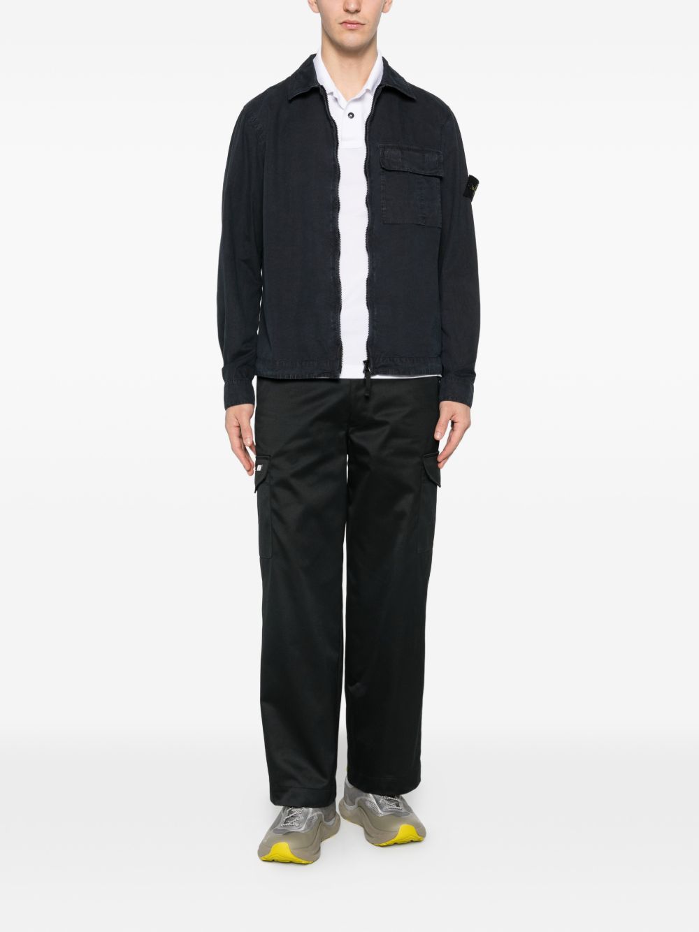 Stone Island Shirts Blue