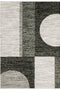 Flourish Contemporary Rug - Black / Gray / Off-White
