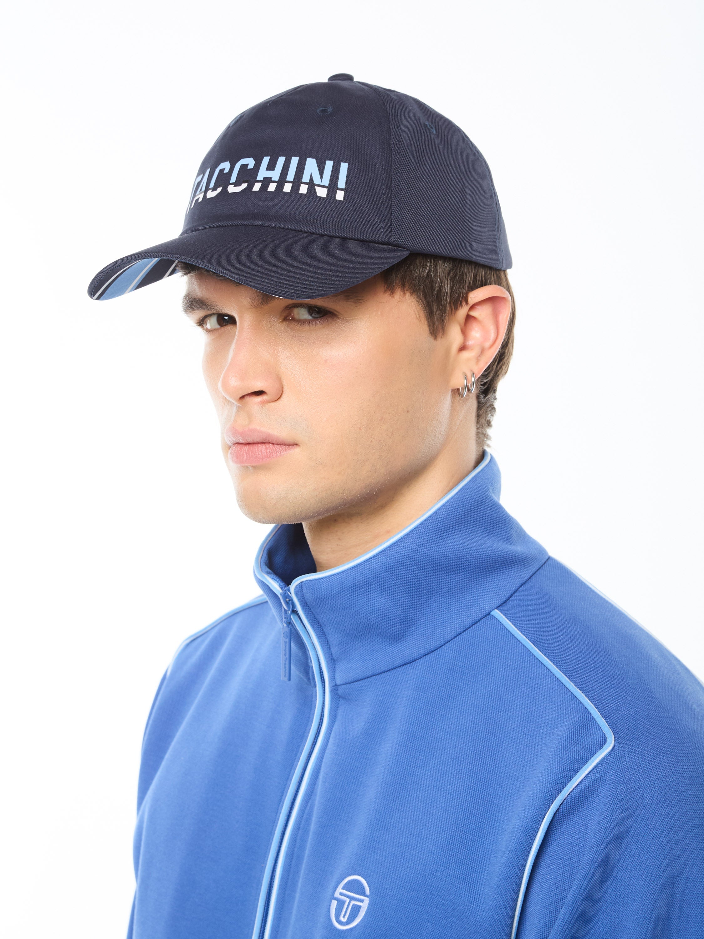 Strisce Hat-Maritime Blue