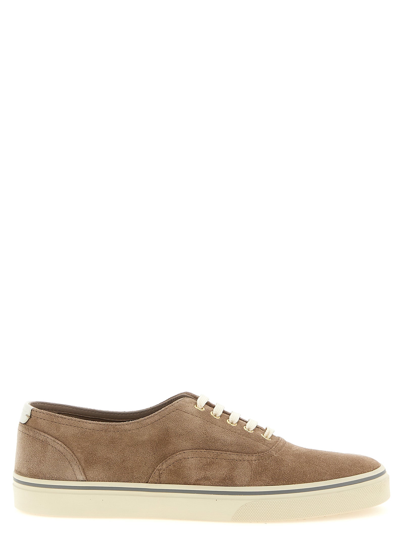 Suede Calfskin Sneakers with Comfort Sole