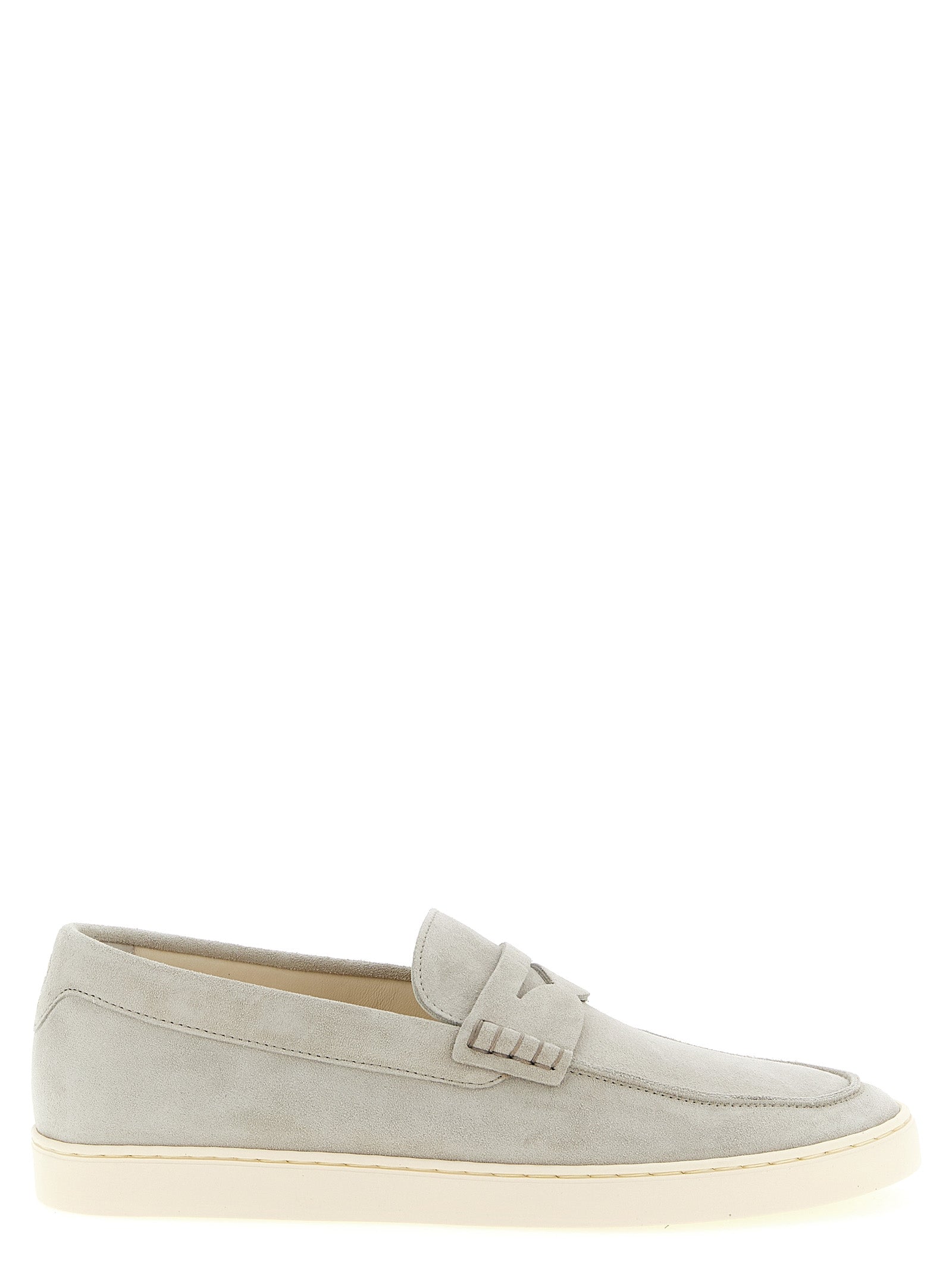 Suede Loafers with Comfortable Latex Sole