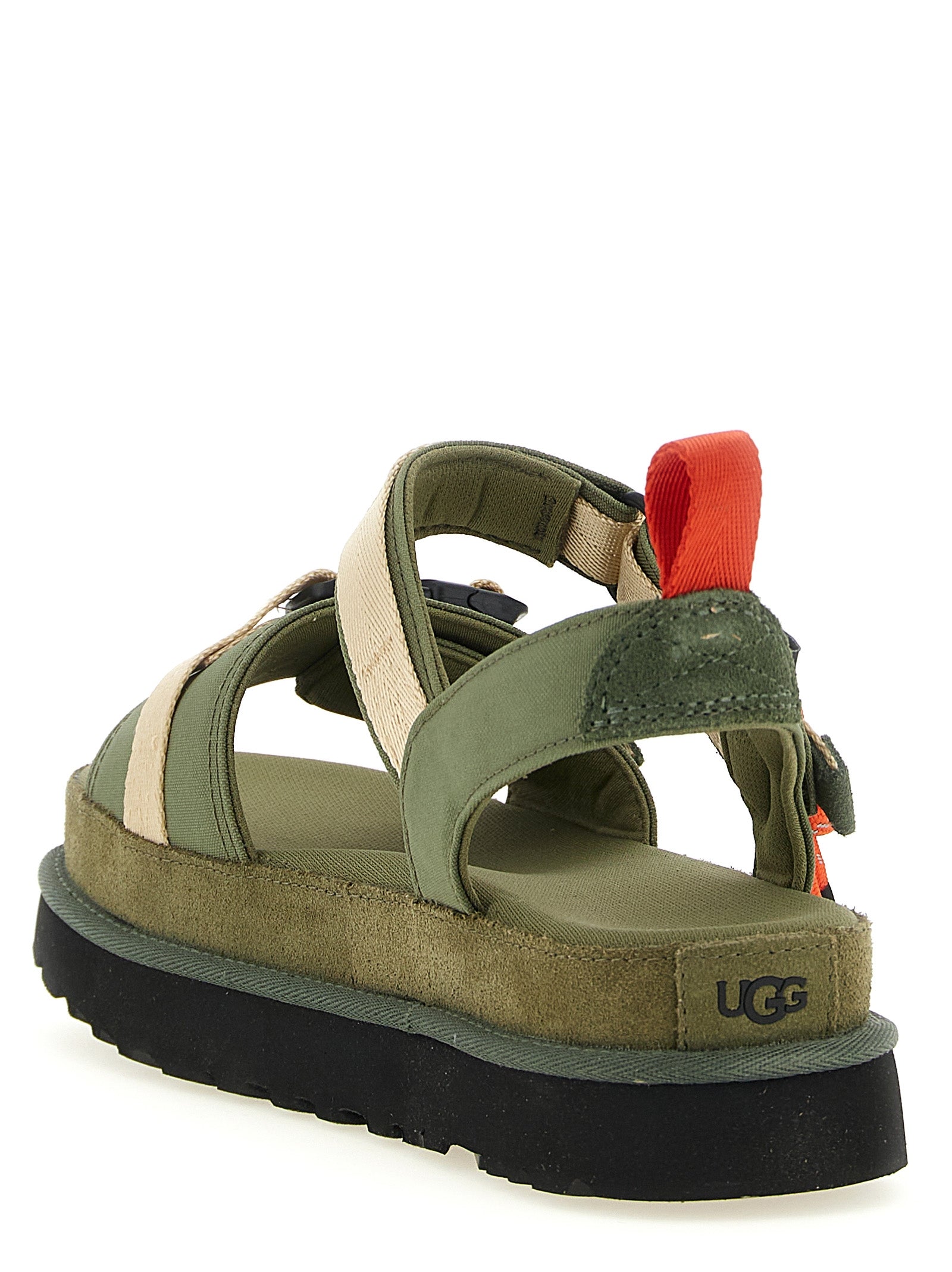 Suede Travel Sandals with Comfort Sole