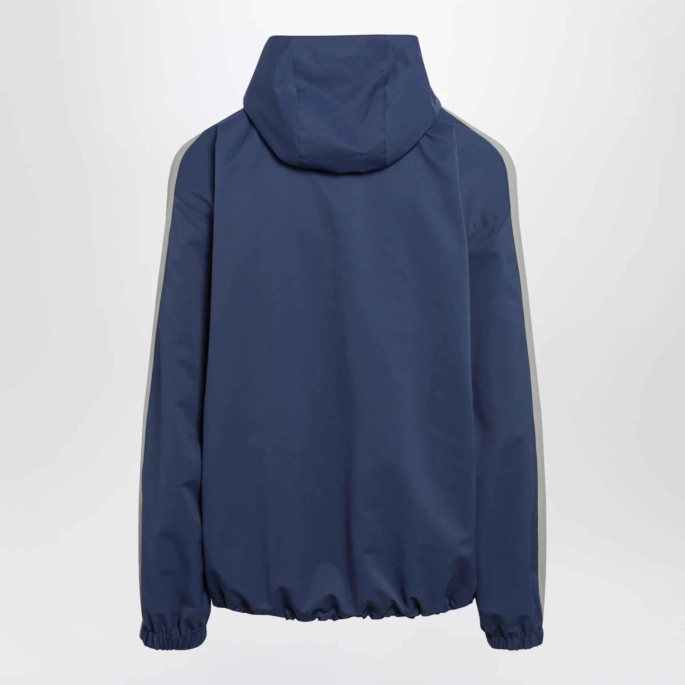 Technical Satin Track Jacket with Breathable Mesh for Comfort