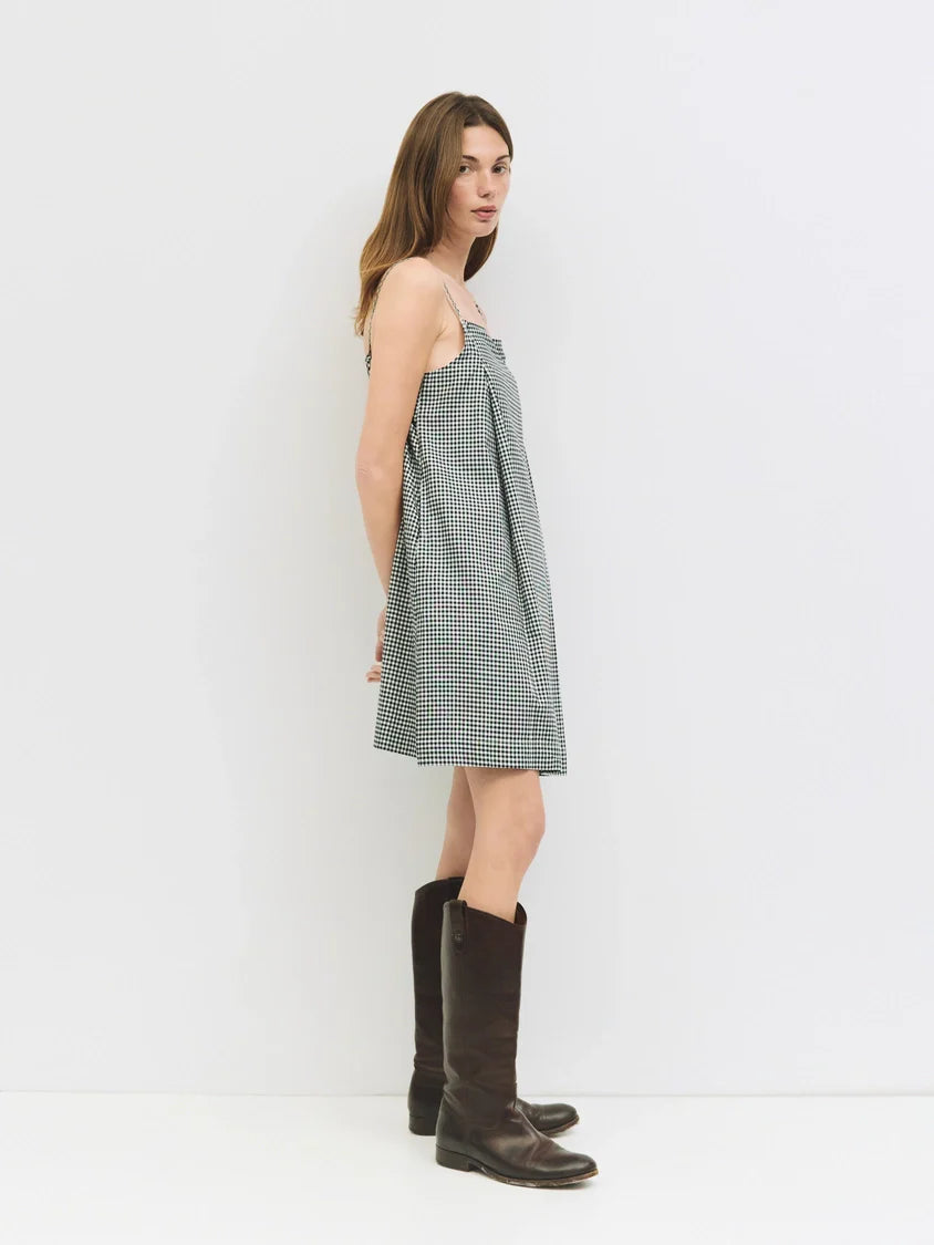 The Everett Dress | Gingham Mini Dress