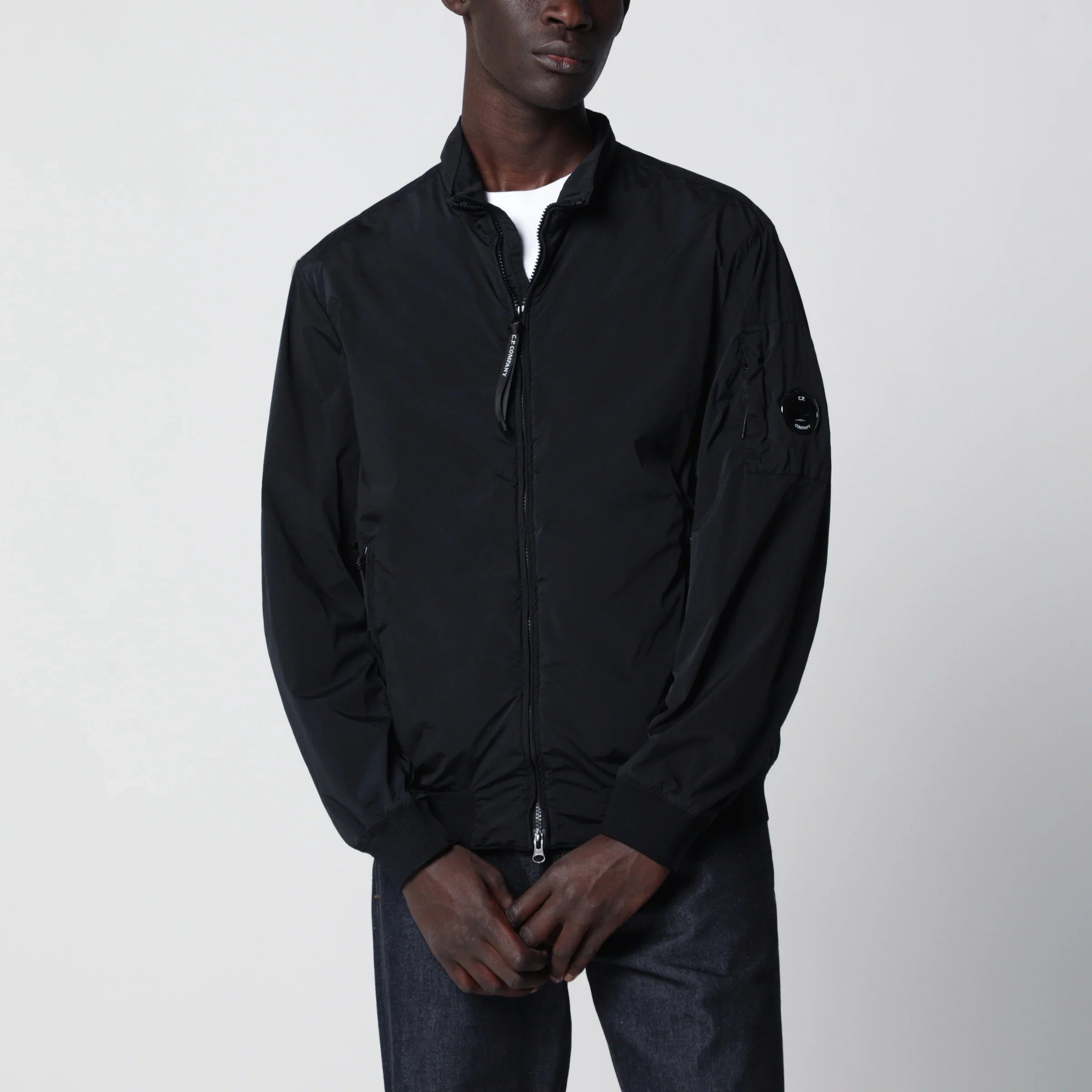 Total Eclipse Nylon Zip Jacket for Everyday Comfort