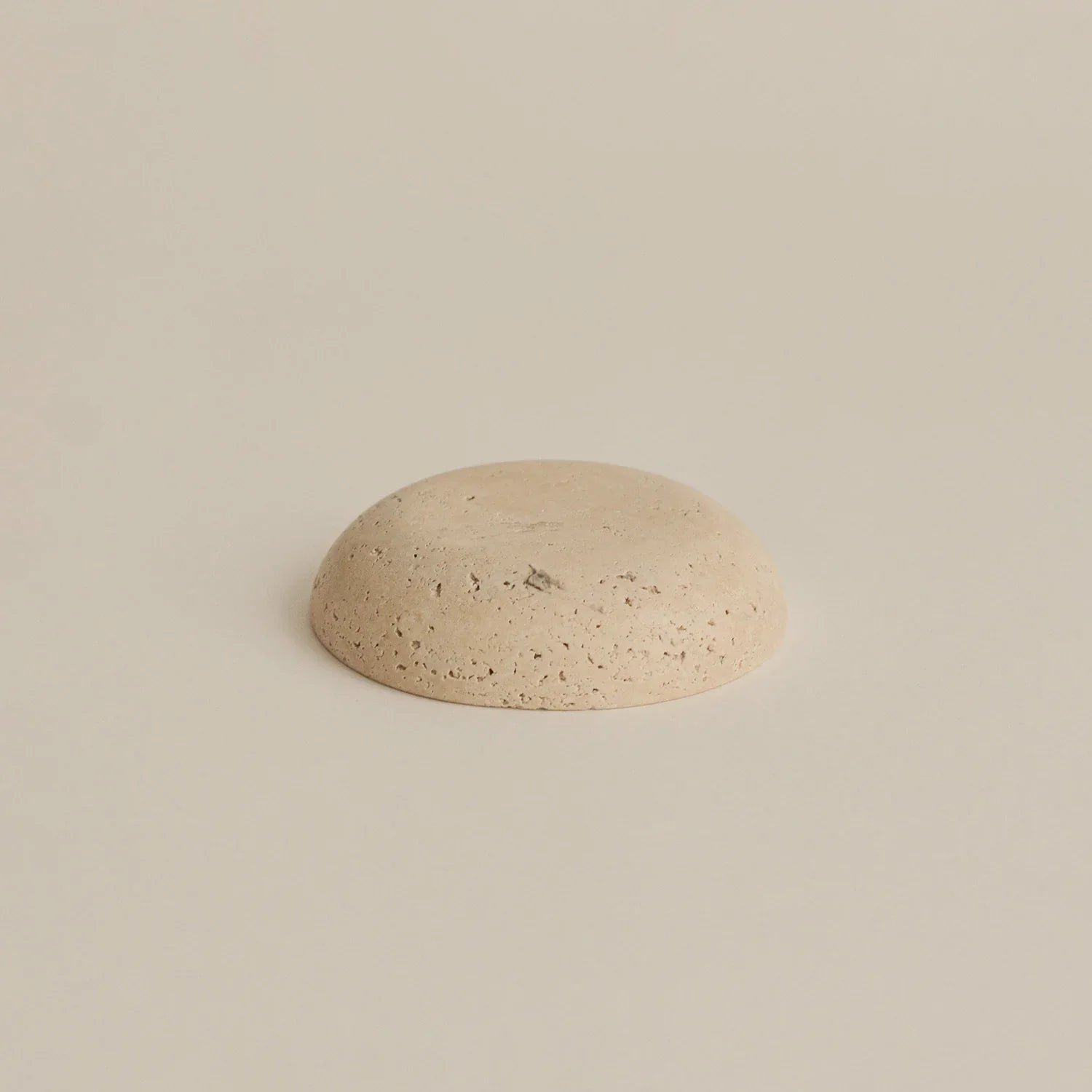 Travertine Incense Holder Plate