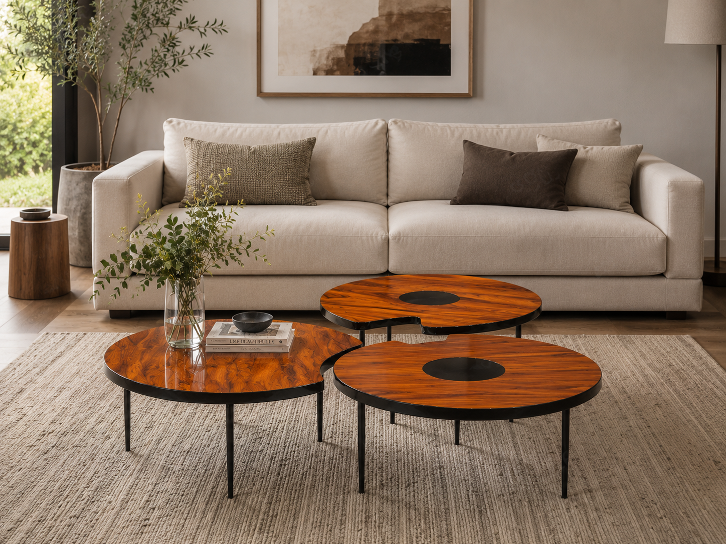 Trio Luxe Coffee Table Set