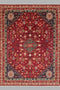 Hand-Knotted Sultanabad Vegetable-Dyed Wool Rug, 8' 1" x 10'