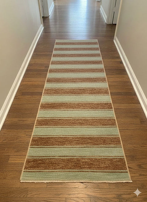 Hand-Knotted Sultanabad Vegetable-Dyed Wool Rug, 2' 2" x 6' (K)