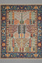 Hand-Knotted Sultanabad Vegetable-Dyed Wool Rug, 8" x 10"  (K)