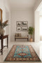 Hand-Knotted Vegetable Dye Kazak Rug from Pakistan, size 3' 4" x 5"