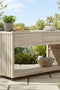 Imperial Grove Outdoor Solid Teak Wood, Natural Look Kitchen Island