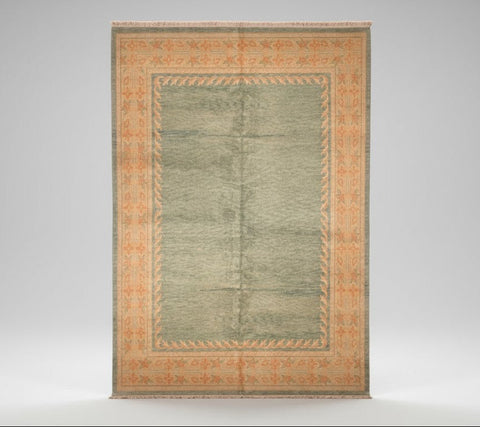 Sultanabad 100% wool Hand Made Rug, 8' x 10' 2" (P)