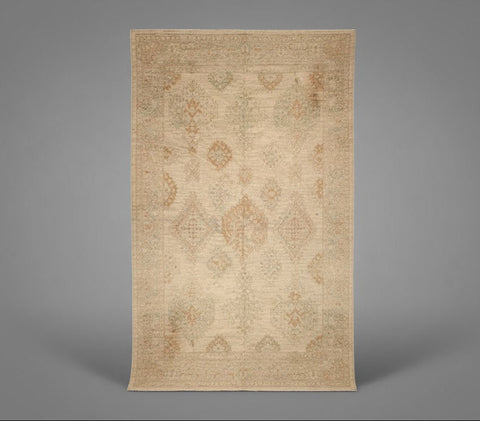 Hand-Knotted Sultanabad Vegetable-Dyed Wool Rug, 8' 10" x 11' 7"  (K)
