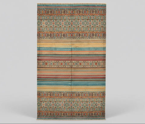 Hand-Knotted Sultanabad Vegetable-Dyed Wool Rug, 8' 3" x 9' 10"  (K)