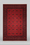 Terkaman Tribal Afghan Oriental Rug, size 8' 5"x 11' 7" (C)