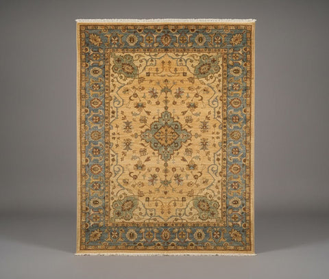 Sultanabad 100% wool Hand Made Rug, 8' x 10' (P)