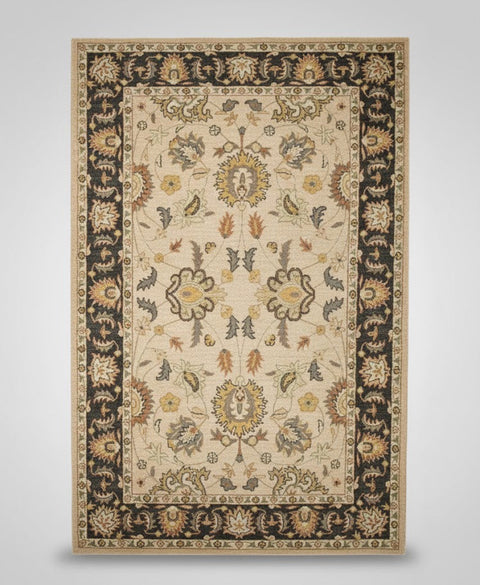 Persian-Inspired. Modern Defined. Turkish Made Rug, size 5' 6" x 8' 7" (O) tufted