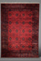 Terkaman Tribal Afghan Oriental Rug, size 9' 8" x 13' 4"  (C)