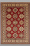 Hand-Knotted Vegetable Dye Kazak Rug from Pakistan, 8' 1" x 10' 2"