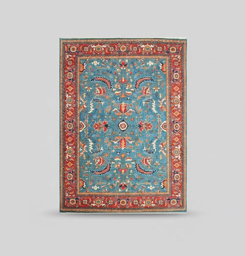 Ziggler Sulatanabad Oriental Rug, Blue, size 8' x 9'10"