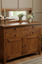 Pre-Order Mission Buffet Cabinet with Mirror - Dark - 50"