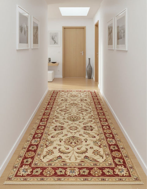 Hand-Knotted Sultanabad Vegetable-Dyed Wool Rug, 2' 8" x 10' 4" (K)