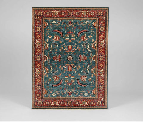 Hand-Knotted Sultanabad Vegetable-Dyed Wool Rug, 8' 3" x 9' 7" (K)