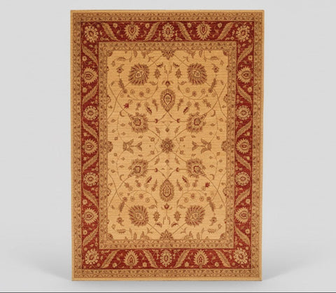 Hand-Knotted Sultanabad Vegetable-Dyed Wool Rug, 7' 11" x 10' 4" (K)