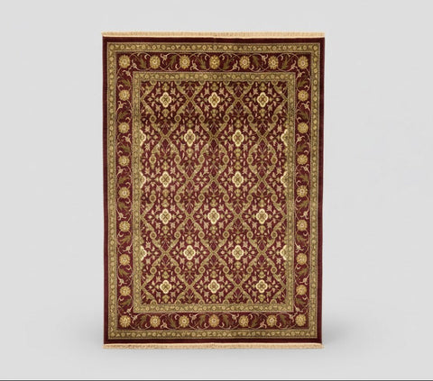 Sultanabad 100% wool Hand Made Rug, 7' 8" x 9' 8" (p)