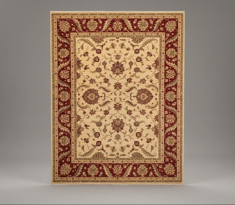 Hand-Knotted Sultanabad Vegetable-Dyed Wool Rug, 7' 11" x 10' (K)