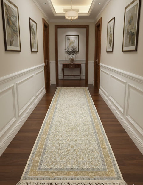 Persian-Inspired. Modern Defined. Turkish Made Rug, size 3' 3" x 13"