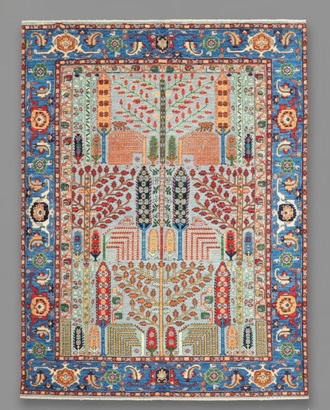 Bakhtiar 100% Wool Oriental Rug, size 8'1" x 10'