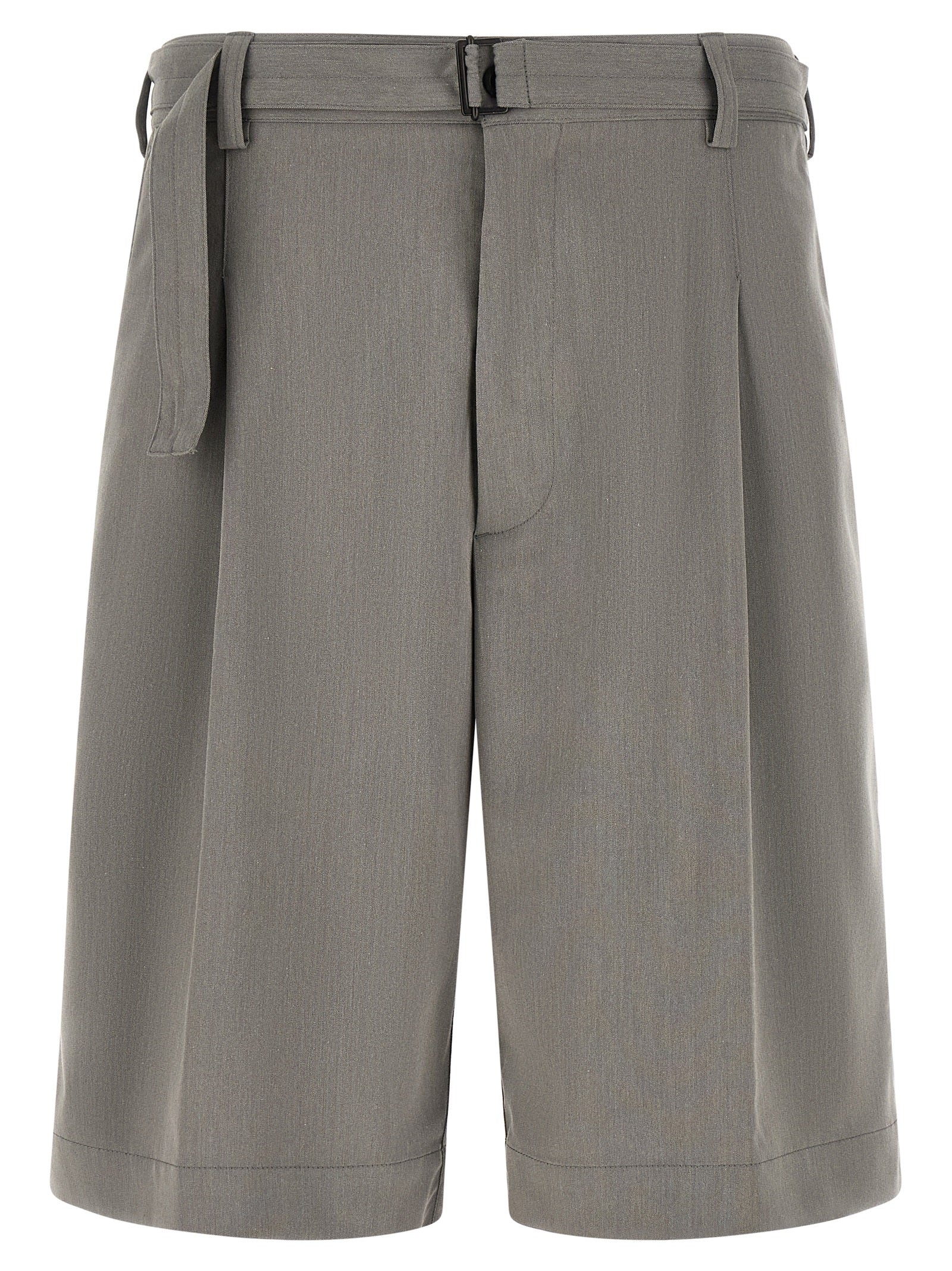 Viscose Blend Bermuda Shorts for Travel Comfort