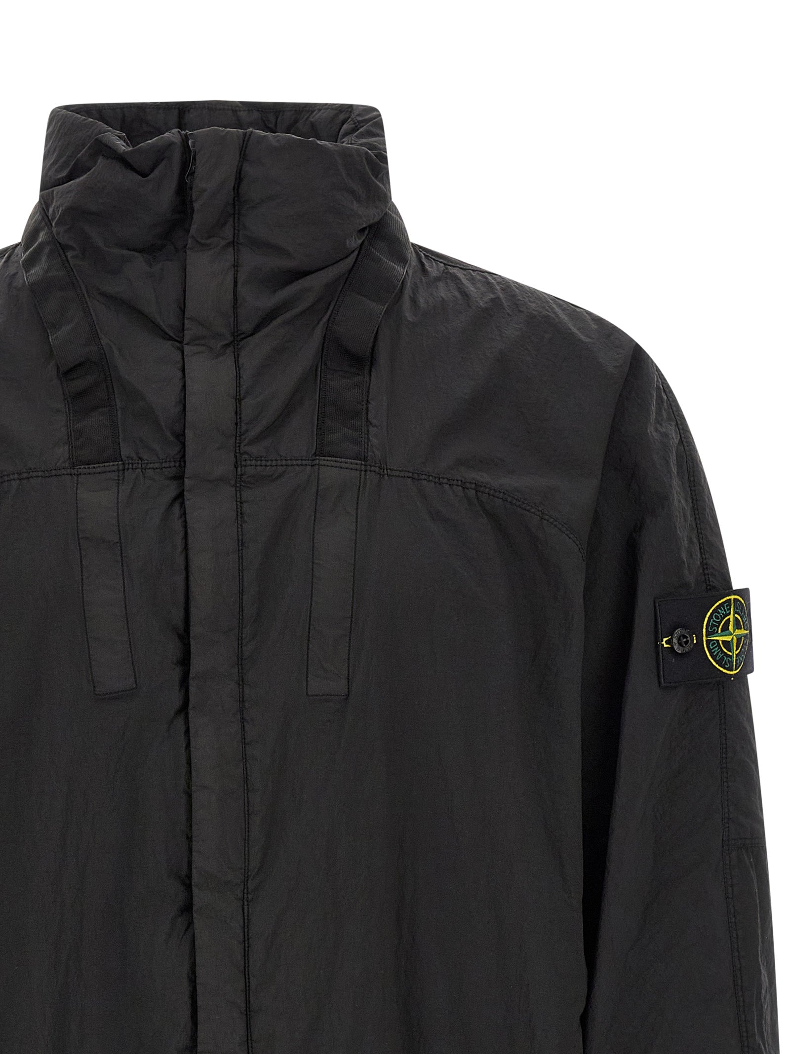 Water-Repellent Nylon Bomber Jacket for Everyday Comfort