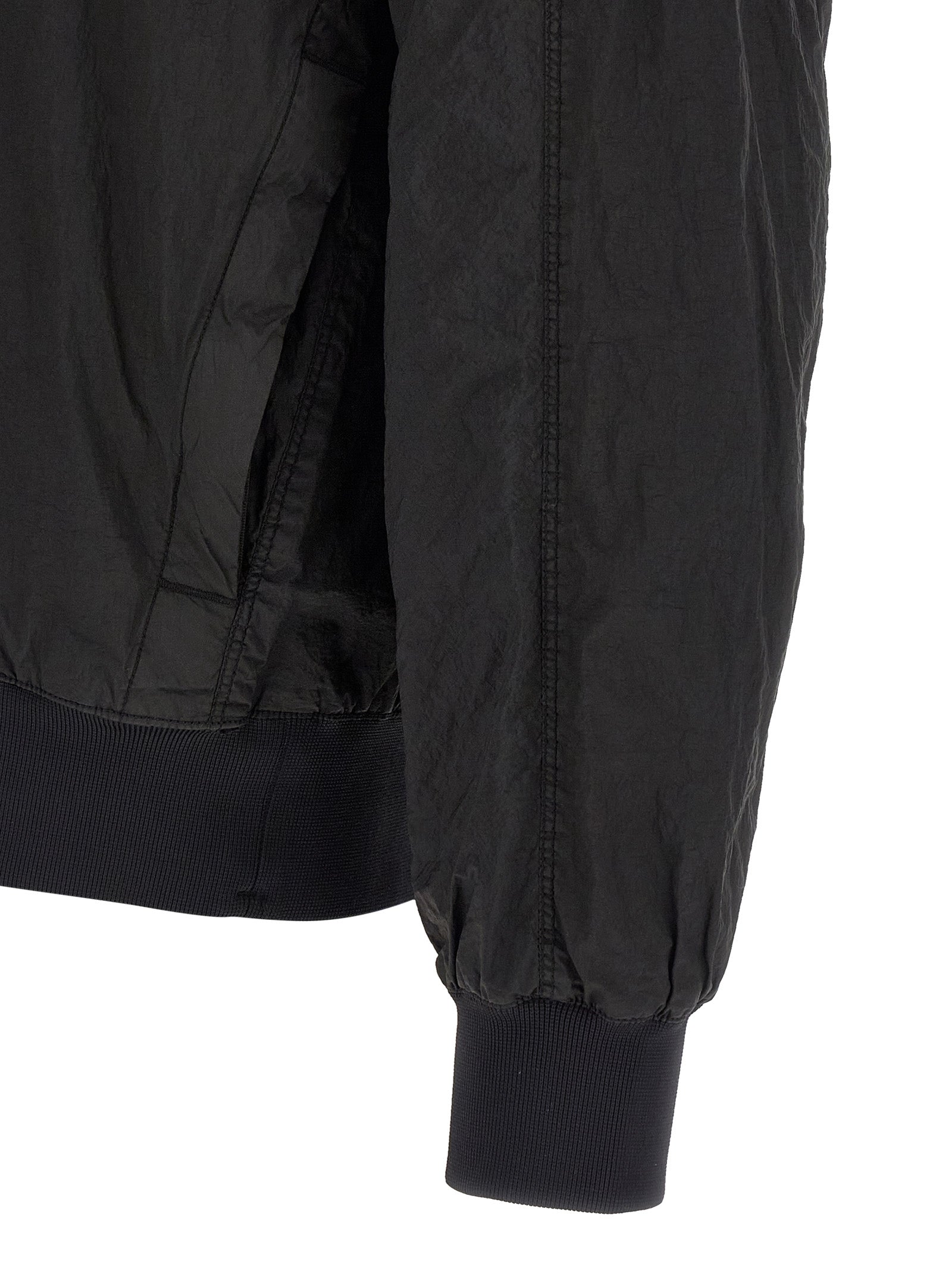Water-Repellent Nylon Bomber Jacket for Everyday Comfort