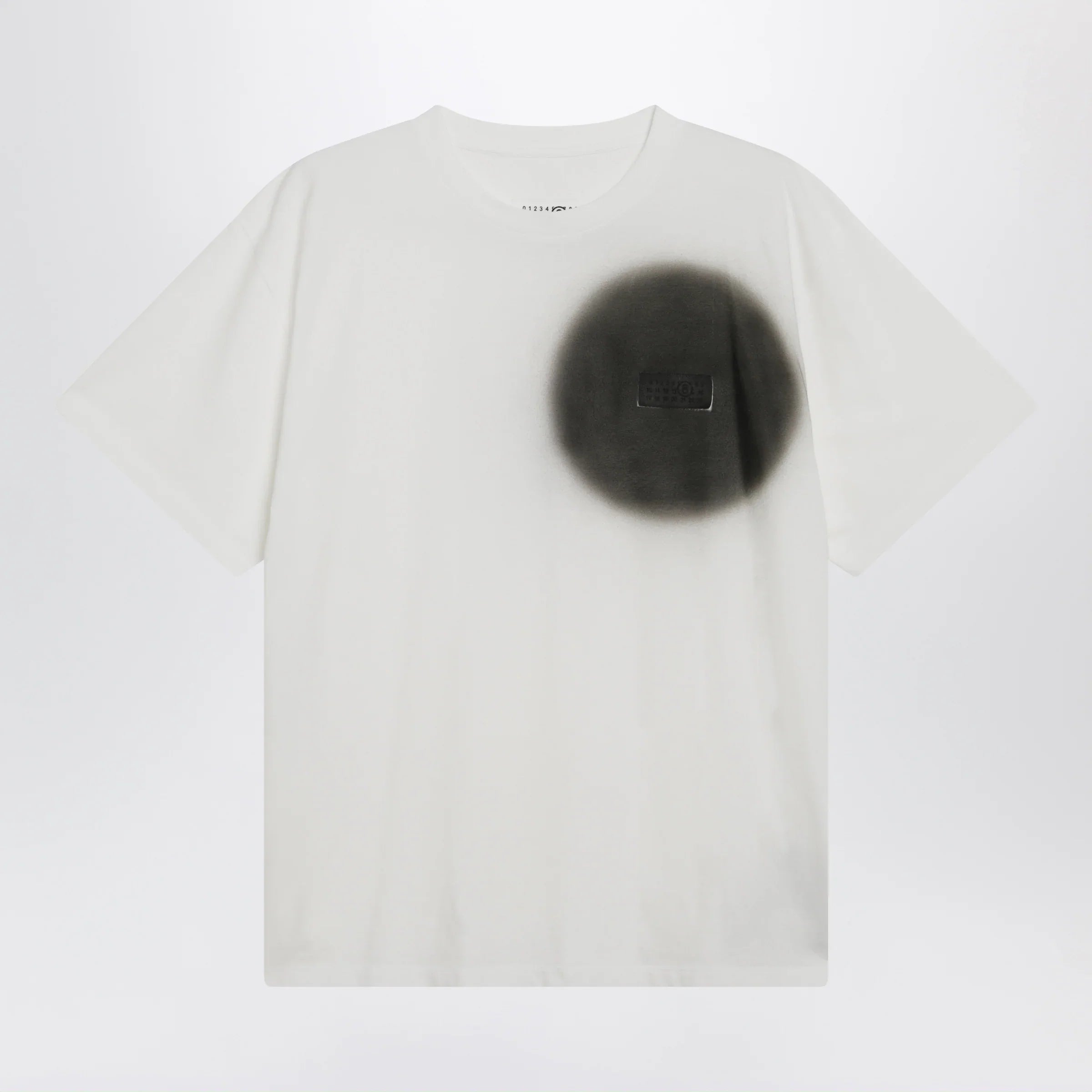White Cotton Crewneck T-Shirt for Comfort