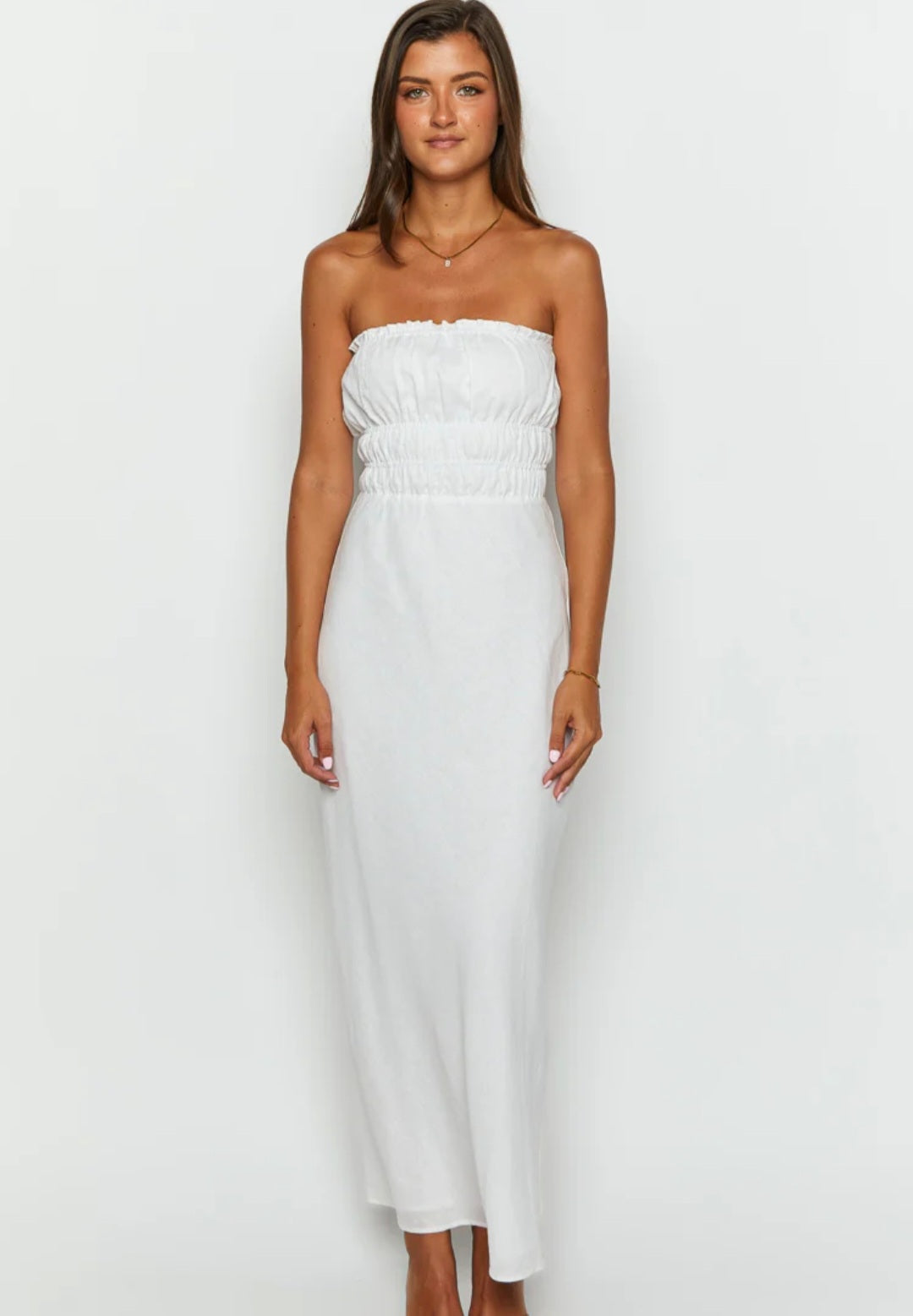 White Cotton Dress