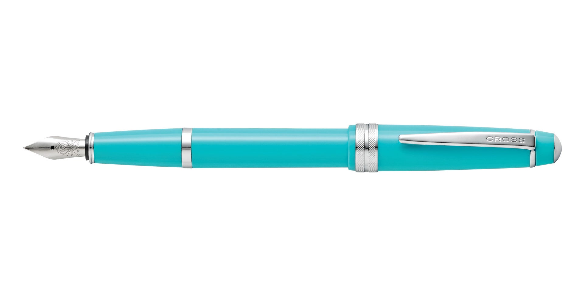 Bailey Light™ Polished Teal Resin Medium Nib Fountain Pen
