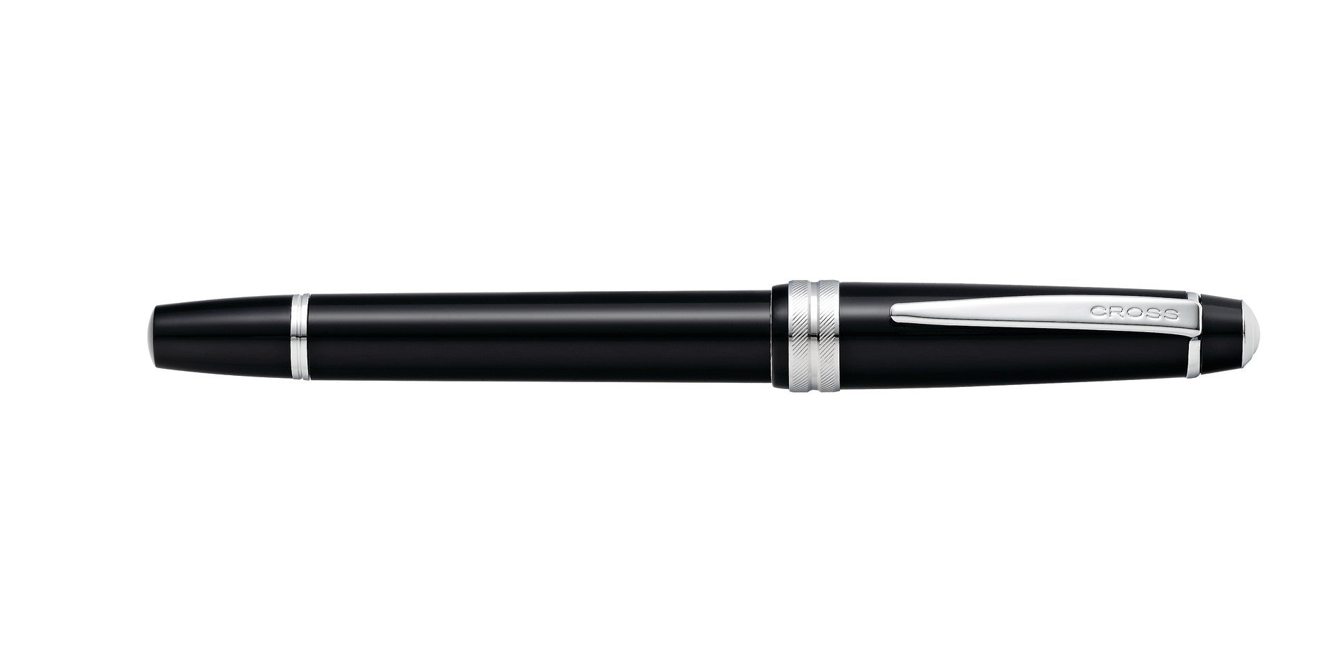 Bailey Light™ Polished Black Resin Extra-Fine Nib Fountain Pen